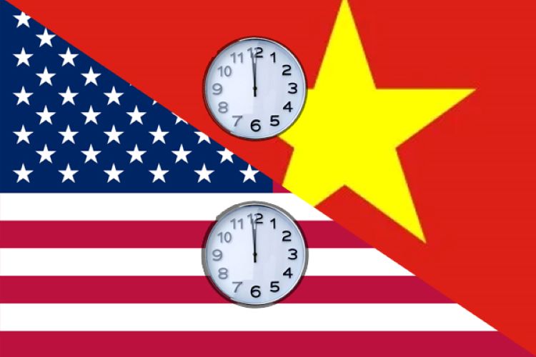 Giờ Mỹ và giờ Việt Nam