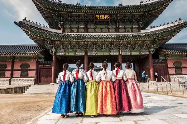  Cung điện Gyeongbok 