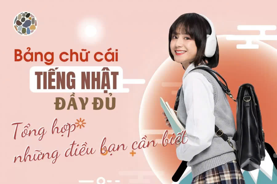 Bảng chữ cái tiếng Nhật hiragana