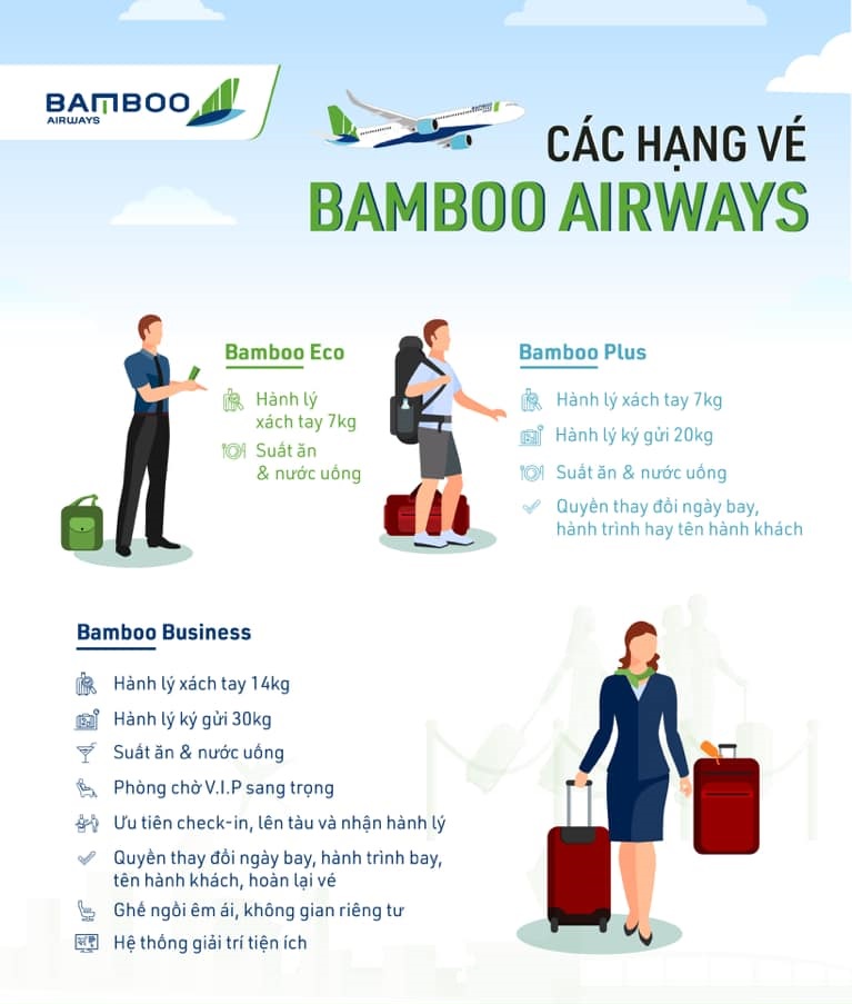 Hành lý xách tay được mang những gì