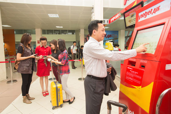 cách check in online vietjet